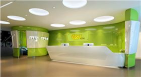 創(chuàng)思科技前臺(tái)接待區(qū)