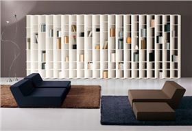 辦公家具公司——輕柔過(guò)度的辦公書架