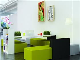 年輕人更傾向時尚辦公家具