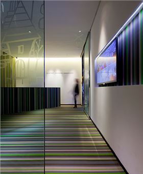 辦公家具公司——前臺大廳的設計