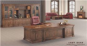 實(shí)木大班臺(tái)辦公桌 實(shí)木大班臺(tái)辦公桌