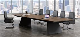 皮質弓形辦公椅