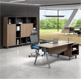 時尚美觀經(jīng)理膠板辦公桌