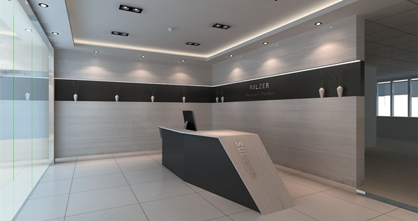 碧江上海辦公家具前臺(tái)接待區(qū)設(shè)計(jì)