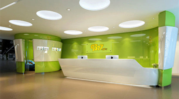 創思科技前臺接待區