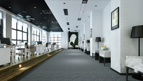 上海辦公家具廠——筆直的走廊