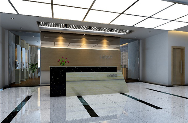 辦公家具公司——前臺(tái)接待區(qū)設(shè)計(jì)