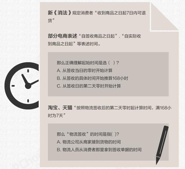 辦公家具公司——無理由退貨起始時間含糊