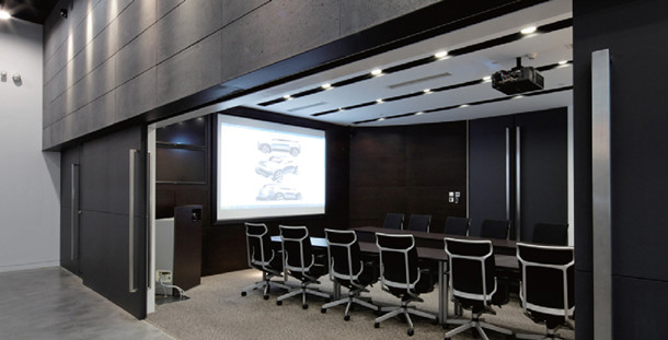 上海辦公家具廠——日產中國設計中心大會議室