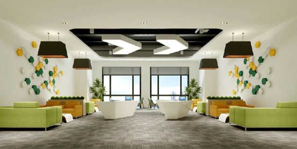 上海辦公家具廠:排隊網洽談區