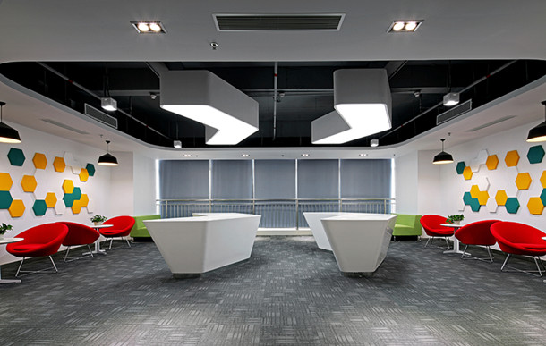 上海辦公家具品牌:排隊網休閑區