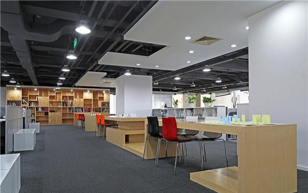 柏濤建筑辦公家具空間——辦公區