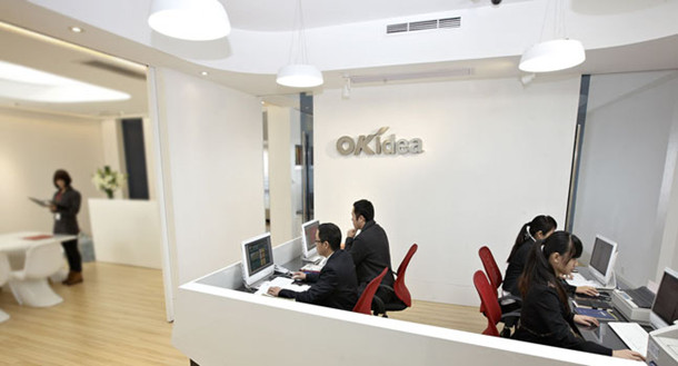 上海碧江辦公家具網(wǎng)——奧奇品牌設(shè)計(jì)前臺(tái)