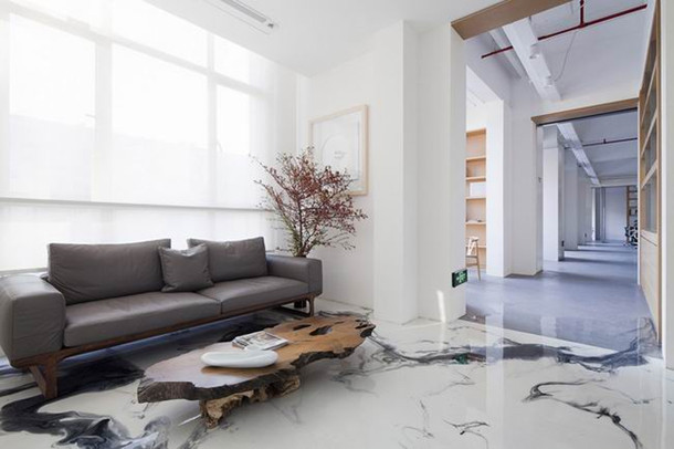 上海辦公家具廠家:JW & ASSOCIATES設計事務所洽談區