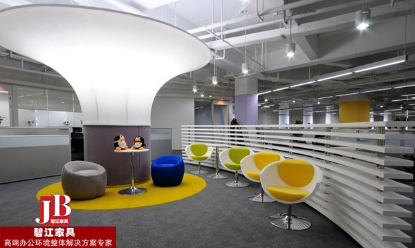 騰訊上海總部辦公空間的獨特設(shè)計