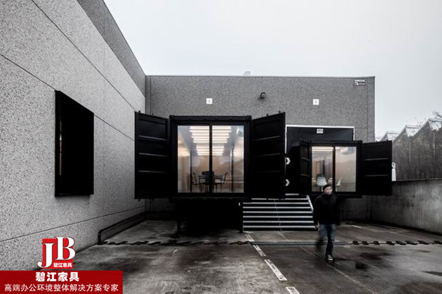 集裝箱辦公區(qū)外景圖