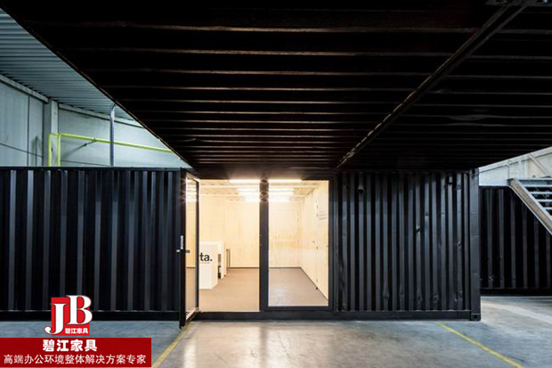 集裝箱辦公區(qū)外景圖