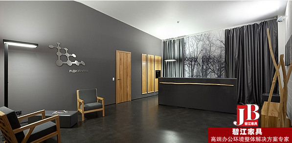 碧江辦公家具網(wǎng)給廣電集團(tuán)一站式配置的高端辦公家具空間