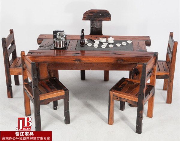 上海碧江辦公家具為聚會才財富董事長推薦的船木喝茶“神器”