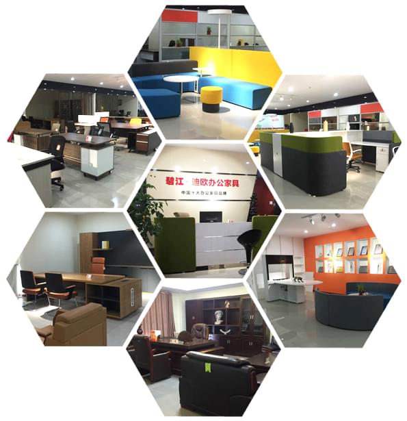 上海碧江辦公家具線下體驗館實景圖