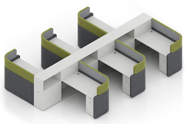 SU系列職員屏風(fēng)辦公桌