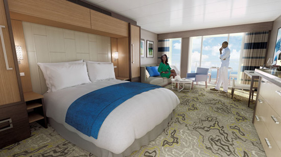海洋量子號主人套房