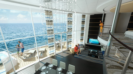 海洋量子號皇家雙層套房