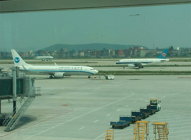 抵達珠海金灣國際機場 抵達珠海金灣國際機場