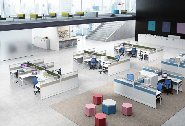 屏風(fēng)隔斷辦公桌 屏風(fēng)隔斷辦公桌