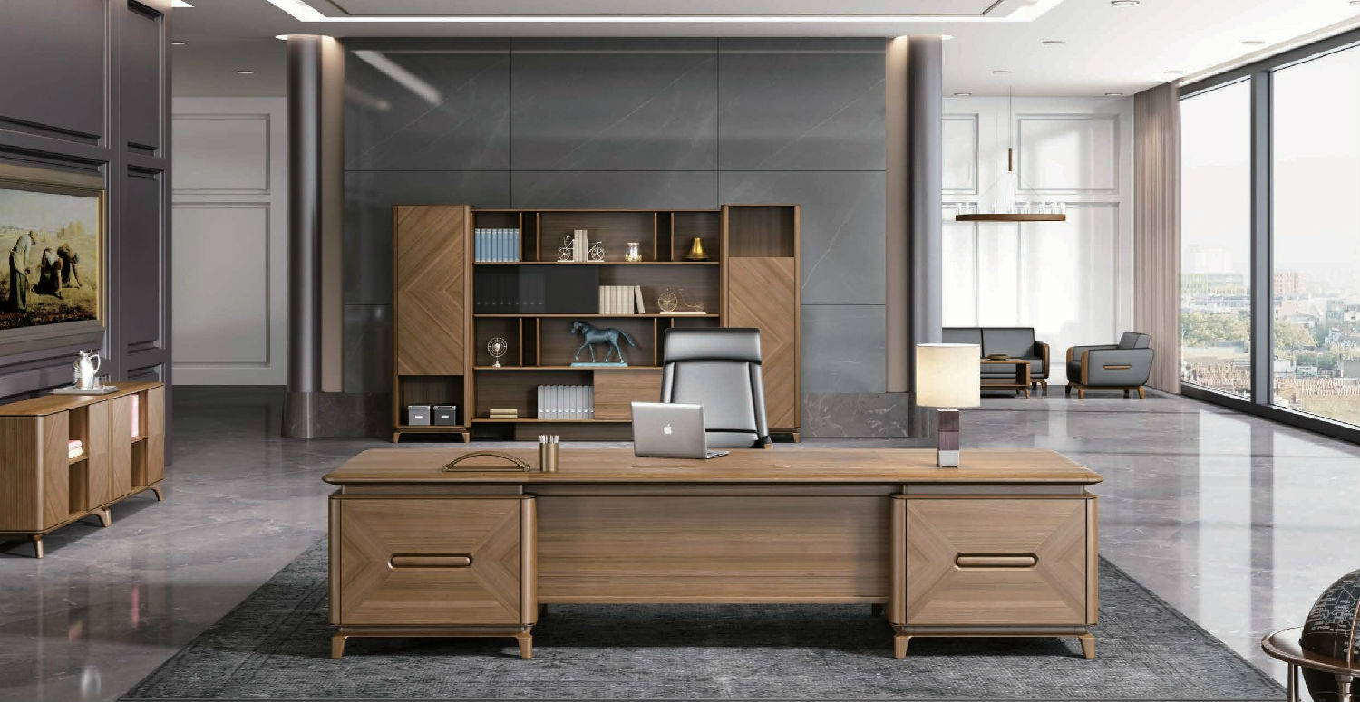 實木大班臺辦公桌 實木大班臺辦公桌