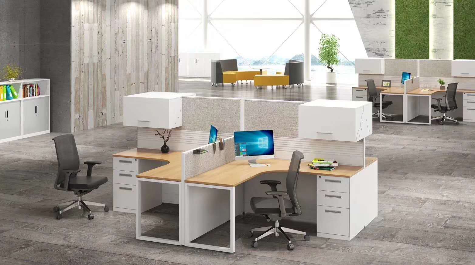 板式多人辦公桌 板式多人辦公桌