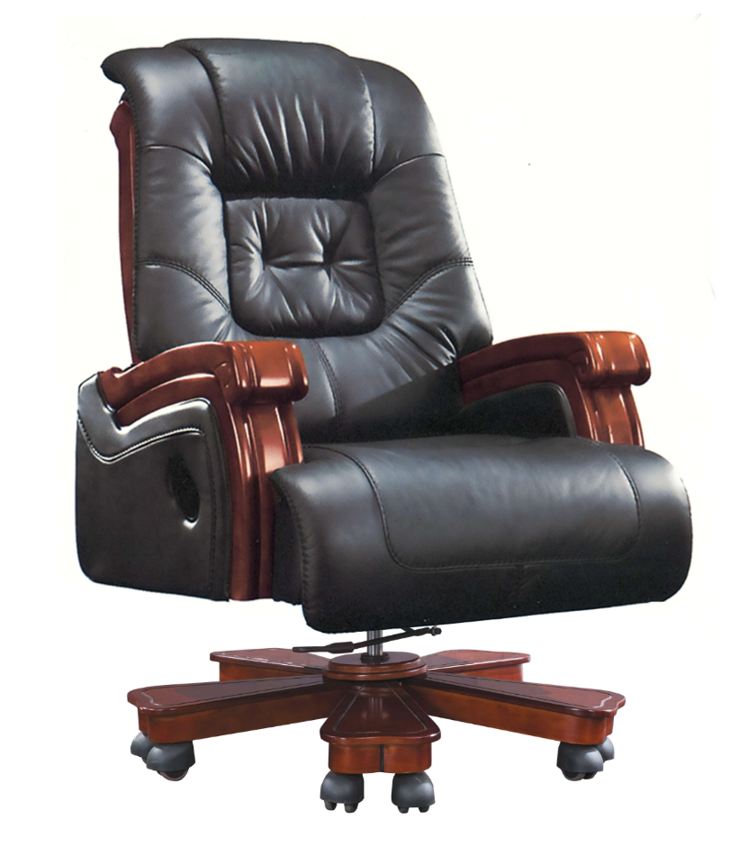 實木皮質辦公椅 實木皮質辦公椅