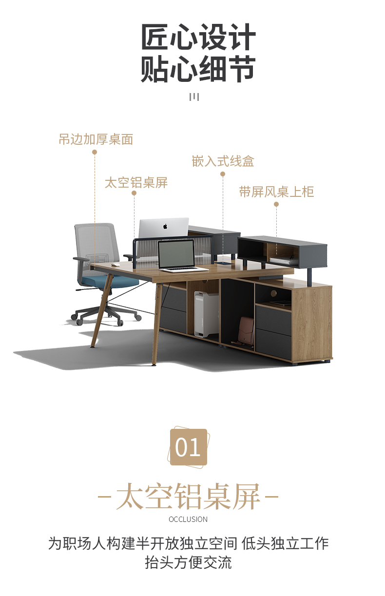 辦公桌椅組合電腦桌雙六6人簡約現代屏風工作位四人位4職員桌 辦公桌椅組合電腦桌雙六6人簡約現代屏風工作位四人位4職員桌