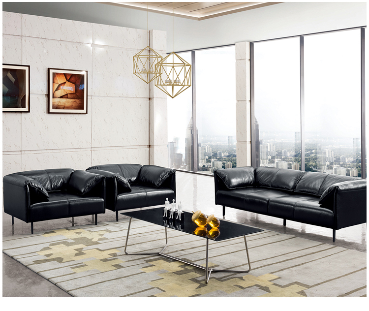 牛皮會客沙發(fā)/茶幾現(xiàn)代簡約真皮辦公商務沙發(fā) 牛皮會客沙發(fā)/茶幾現(xiàn)代簡約真皮辦公商務沙發(fā)