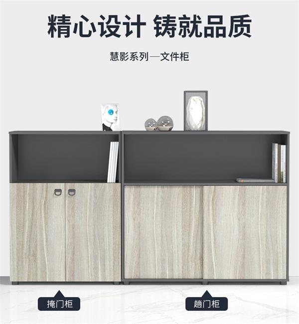 辦公室落地儲物小柜落地中柜矮公司檔案資料收納文件柜