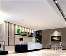 碧江上海辦公家具前臺設計