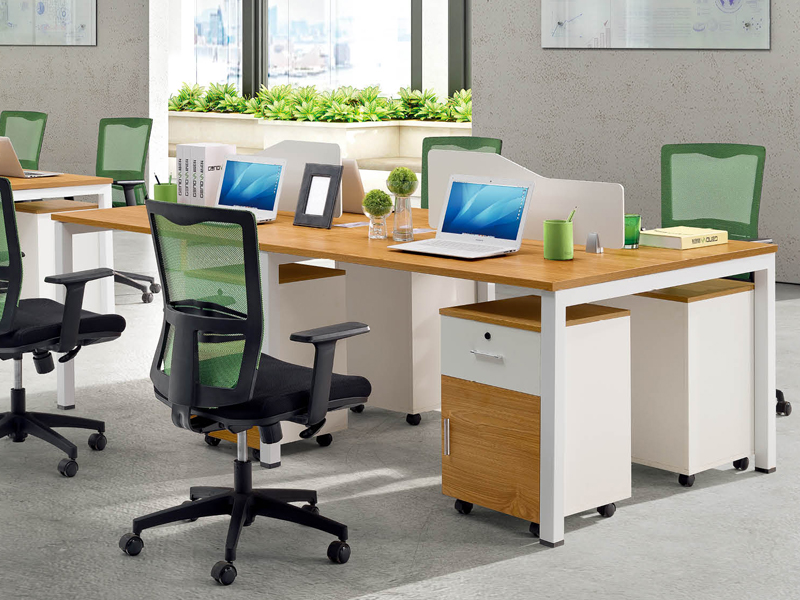 現代鋼架組合式員工位辦公桌二人位四人位 現代鋼架組合式員工位辦公桌二人位四人位