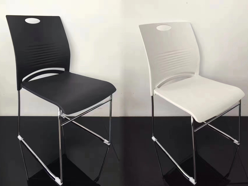 休閑辦公椅簡約會議椅結實耐用實心腳架PP培訓椅 休閑辦公椅簡約會議椅結實耐用實心腳架PP培訓椅