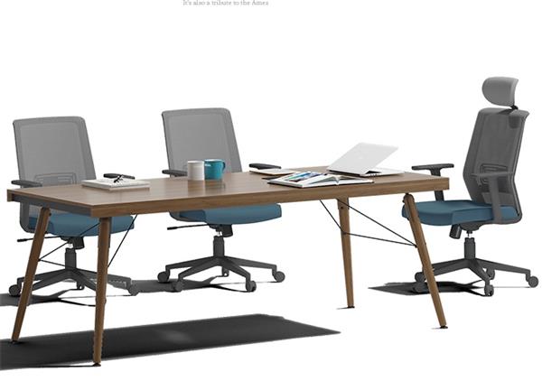 長方形會議桌會議室桌職員開會桌簡約現代洽談桌 長方形會議桌會議室桌職員開會桌簡約現代洽談桌