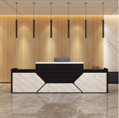 辦公前臺公司美容院接待臺吧臺柜簡約長方形服裝店收銀柜臺 辦公前臺公司美容院接待臺吧臺柜簡約長方形服裝店收銀柜臺